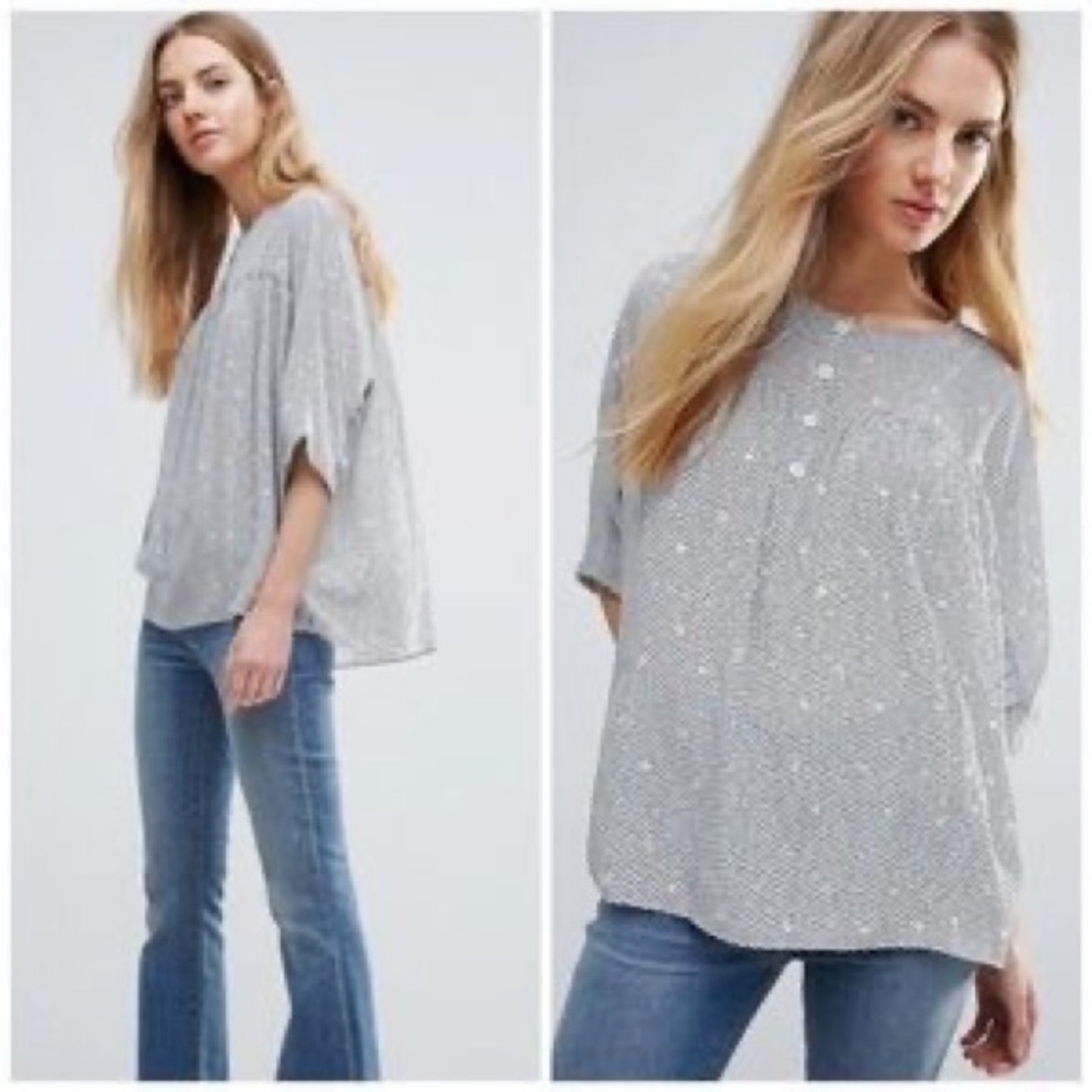 Mih Jeans Zodiac Top in Multi